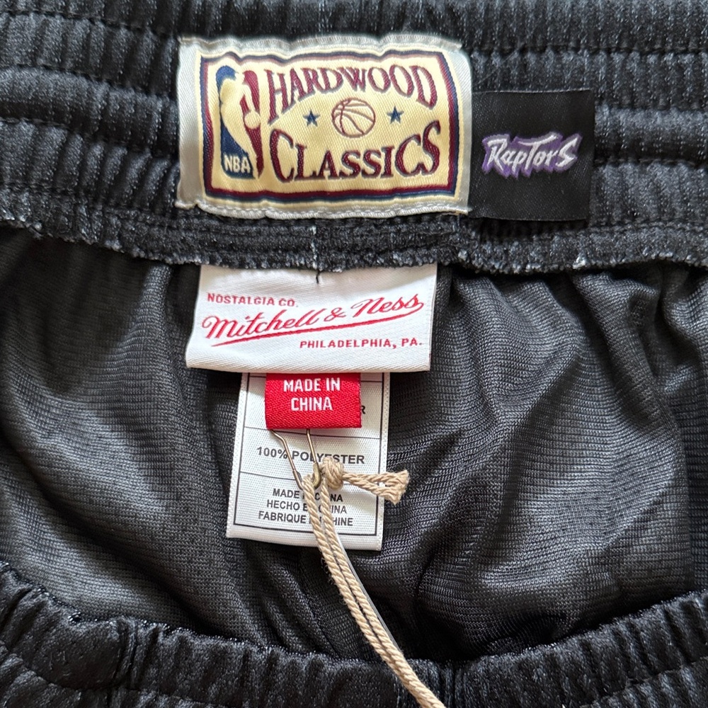 Mitchell & Ness Black and Gold Athletic Shorts - Picture 4 of 7